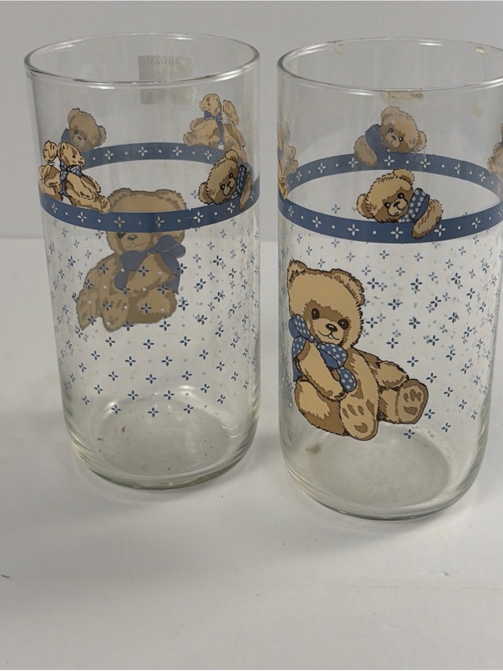 Libbey Tienshan Country Bear - Tumblers  / Drinking Glasses~Set of 2
